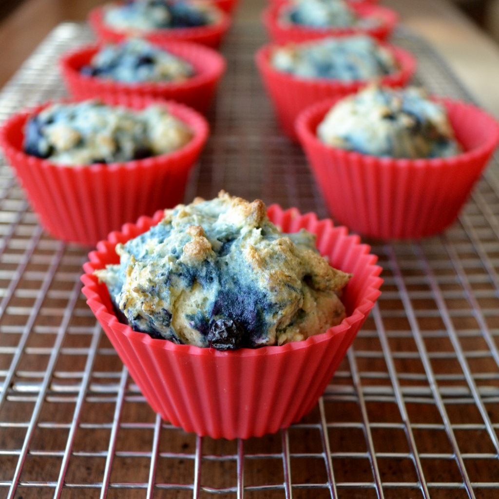 blueberry lemon muffins