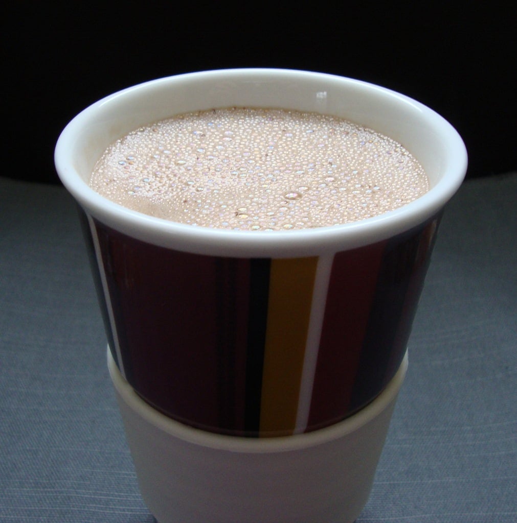 mint hot chocolate