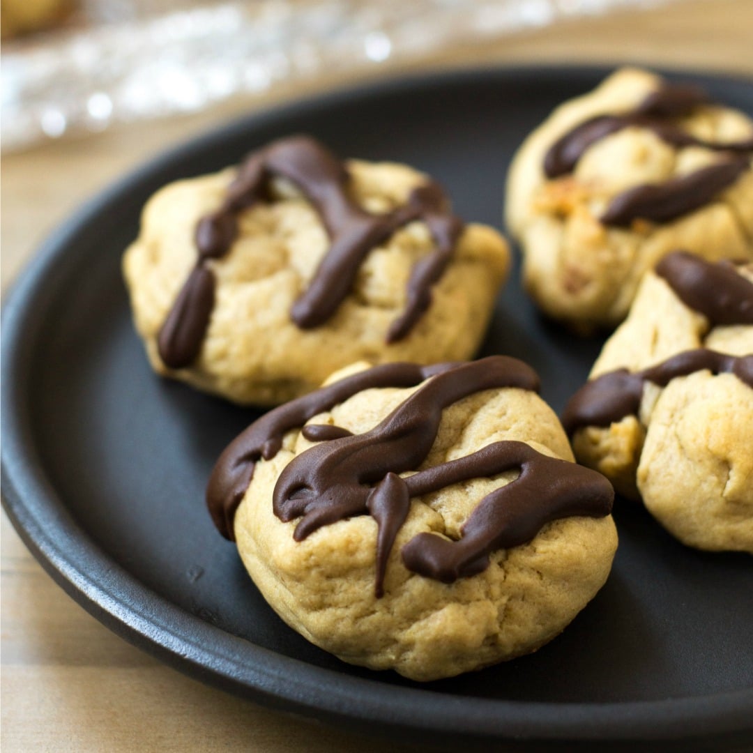 pb chocolate swirl cookie