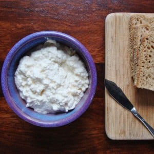 homemade ricotta cheese