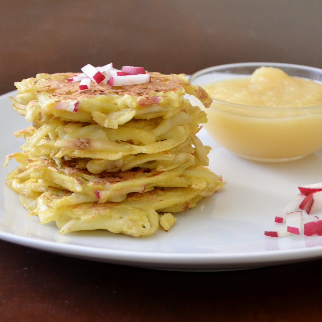 root vegetable potato pancakes