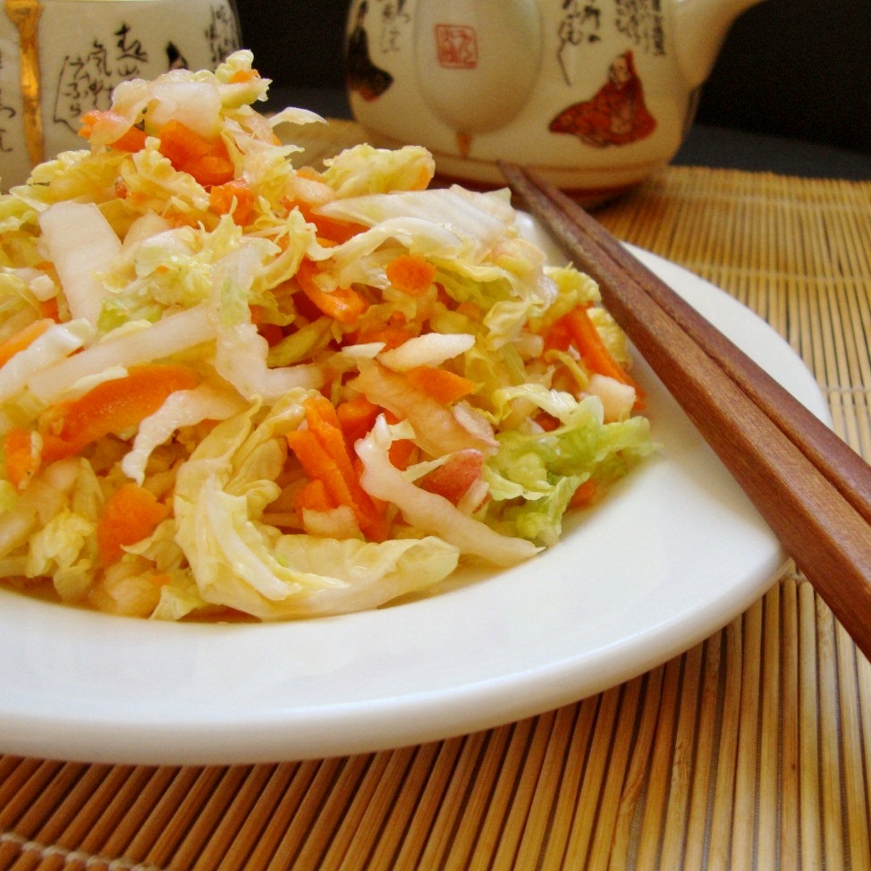 Ginger Lime Asian Slaw