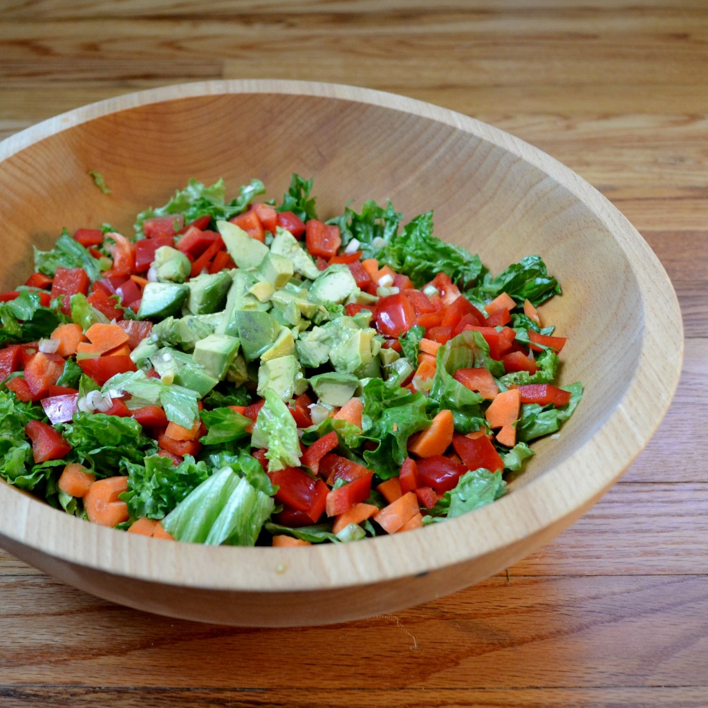 shallot vinaigrette salad