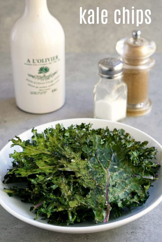 Roasted Kale Chips (Vegan Side Dish) Real Food Real Deals