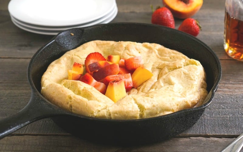 Gluten Free Dutch Baby (Puff Pancake) - Real Food Real Deals