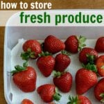 store fresh produce
