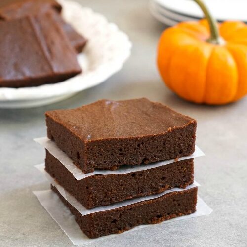 Healthy Pumpkin Brownies (GlutenFree) Real Food Real Deals