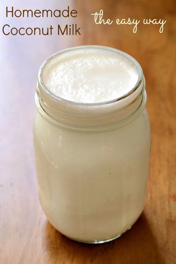 Coconut Milk Recipe  How To Make Coconut Milk