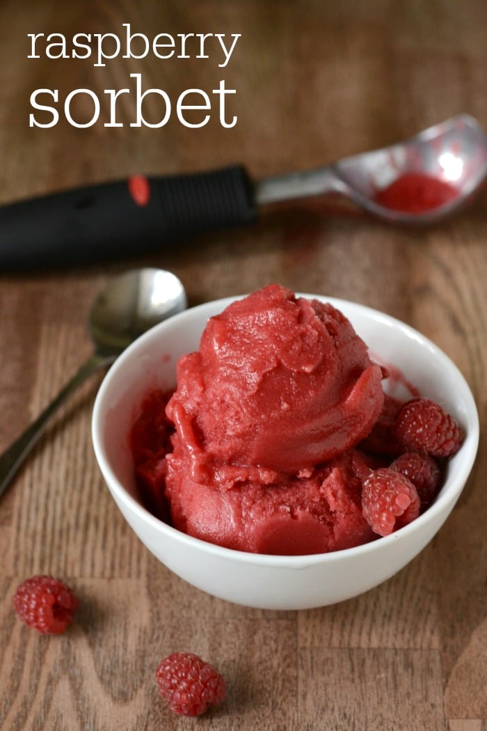 Refreshing Raspberry Sorbet Recipe