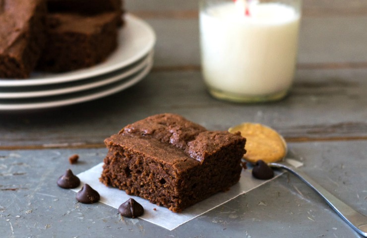 Chocolate Peanut Butter Brownies
