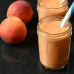 Peach mango smoothie