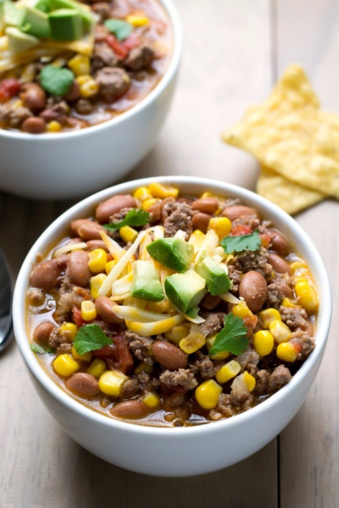 Crock Pot Taco Soup Recipe Easy Dinner Recipe