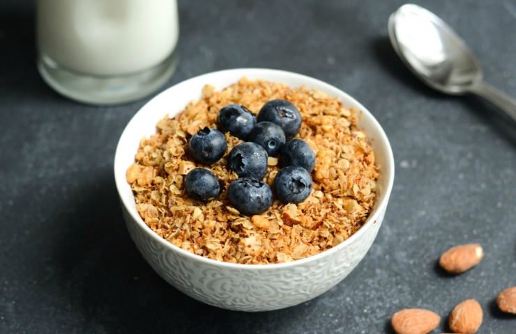 Nature's Promise products are featured in this coconut granola recipe.