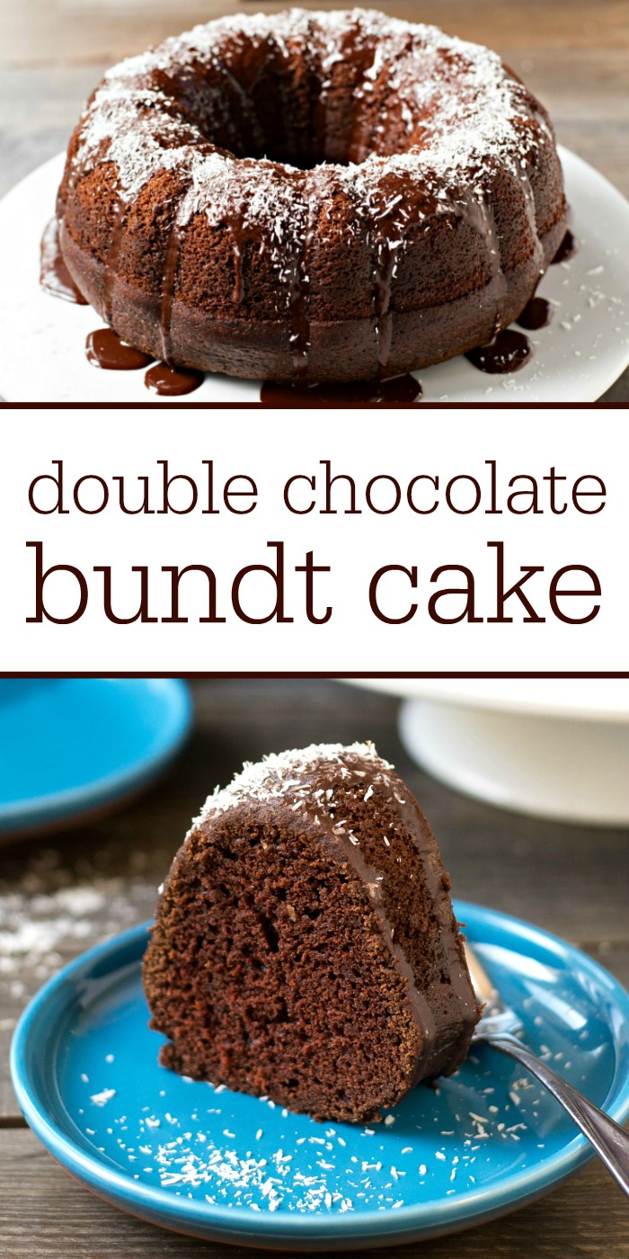 Double Chocolate Bundt Cake Easy Dairy Free Bundt Cake Recipe