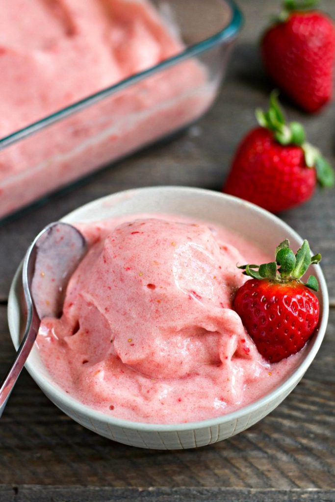 Strawberry Banana Soft Serve The Best Vegan Ice Cream Recipe