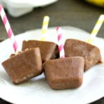 Chocolate banana pops
