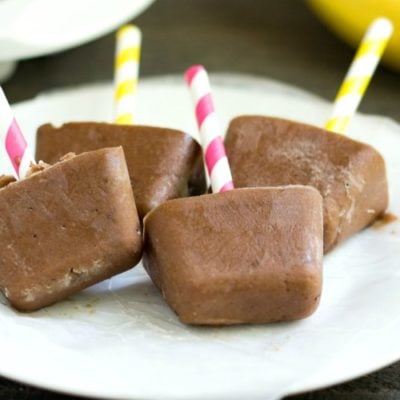 Chocolate banana popsicles, a delicious small bite dessert recipe