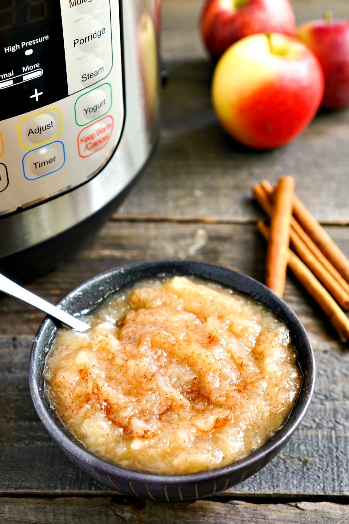 Steaming apples in online instant pot