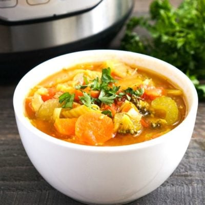 Instant Pot Detox Vegetable Soup Recipe