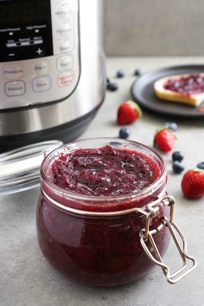 The Best Instant Pot Berry Jam Recipe Real Food Real Deals