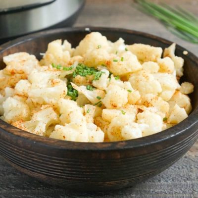 This Instant Pot cauliflower is so easy to make!