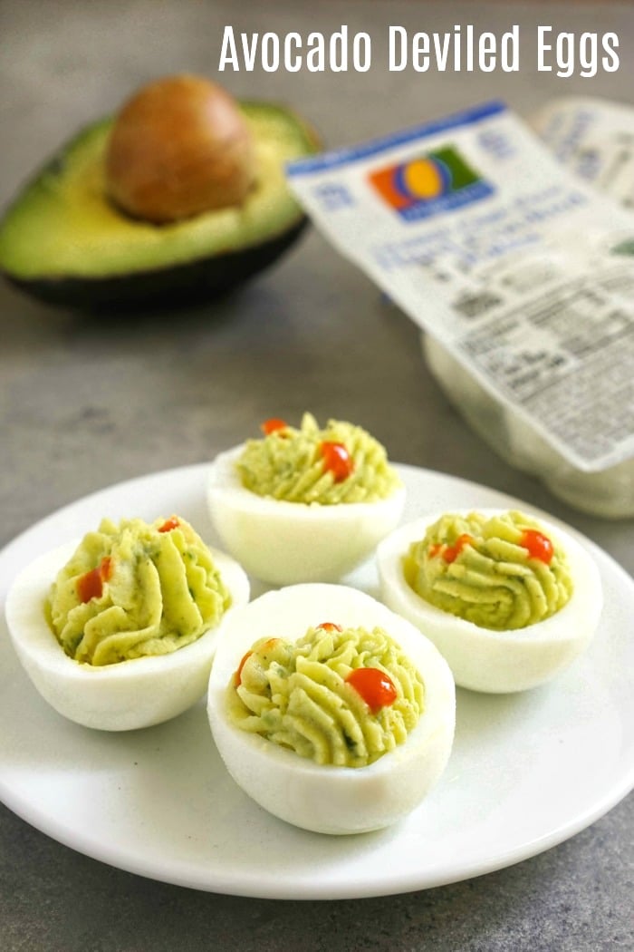 Avocado Deviled Eggs - My Incredible Recipes