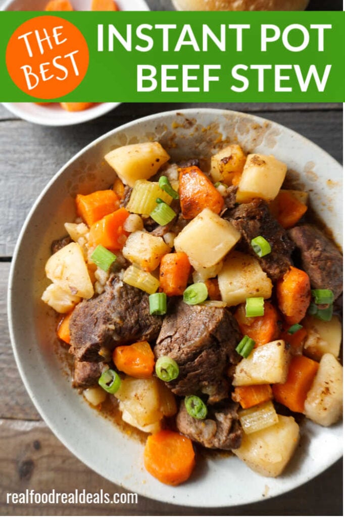 The Best Instant Pot Beef Stew Recipe - Easy Family Dinner