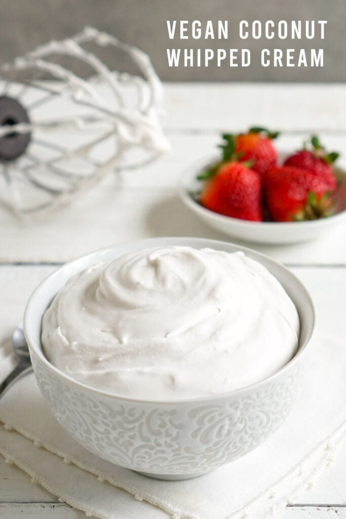 Vegan Whipped Cream Recipe - Real Food Real Deals