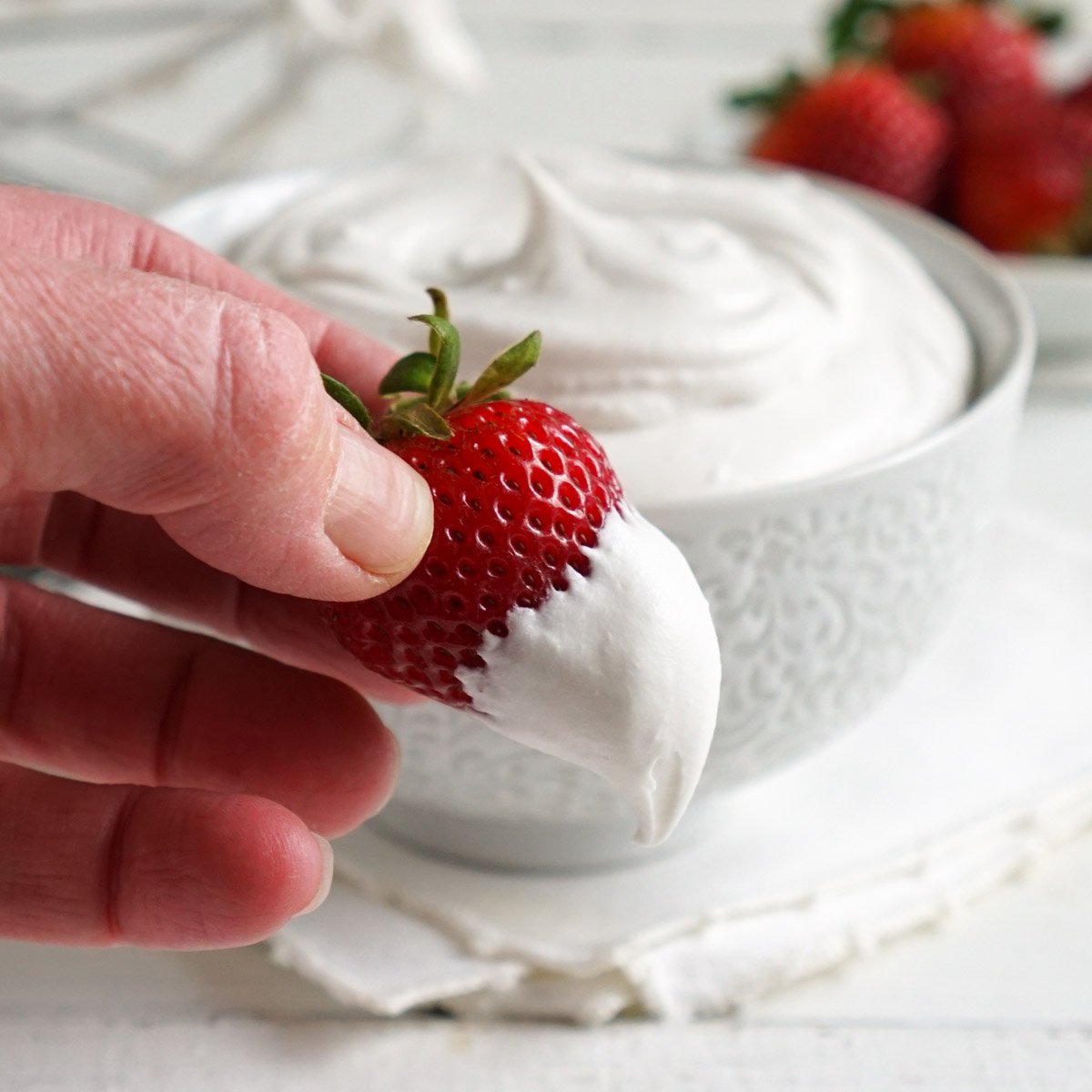 vegan whipped cream