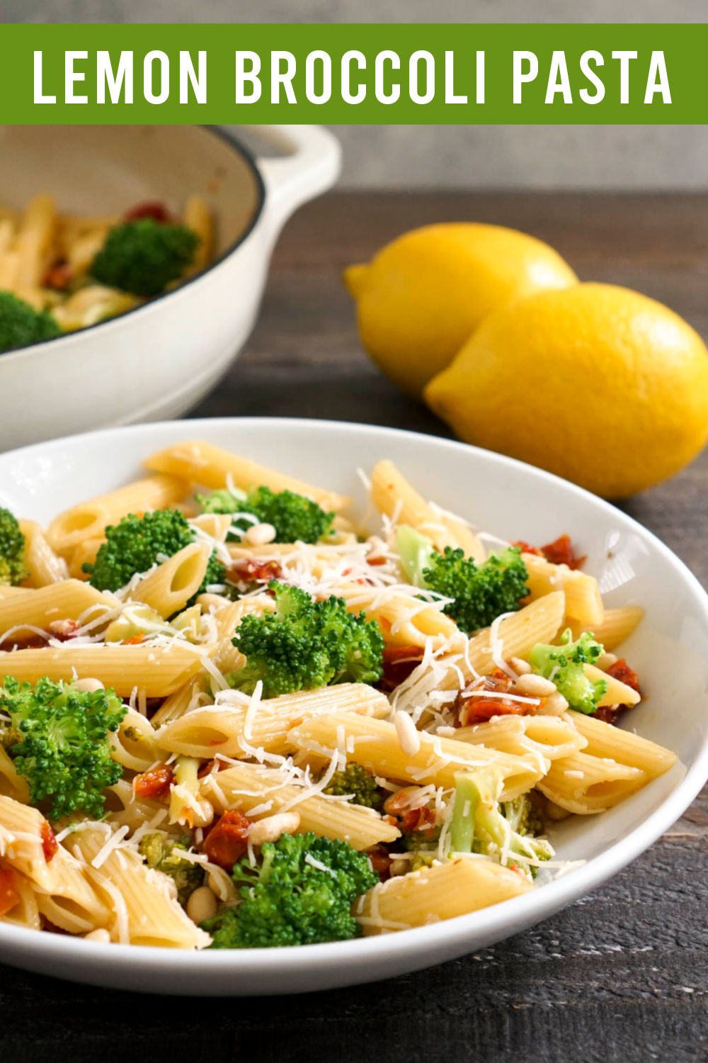 Lemon Broccoli Pasta Recipe from Real Food Real Deals