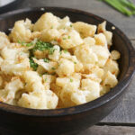 Instant Pot cauliflower in a bowl