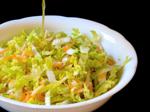 Ginger Lime Asian Slaw
