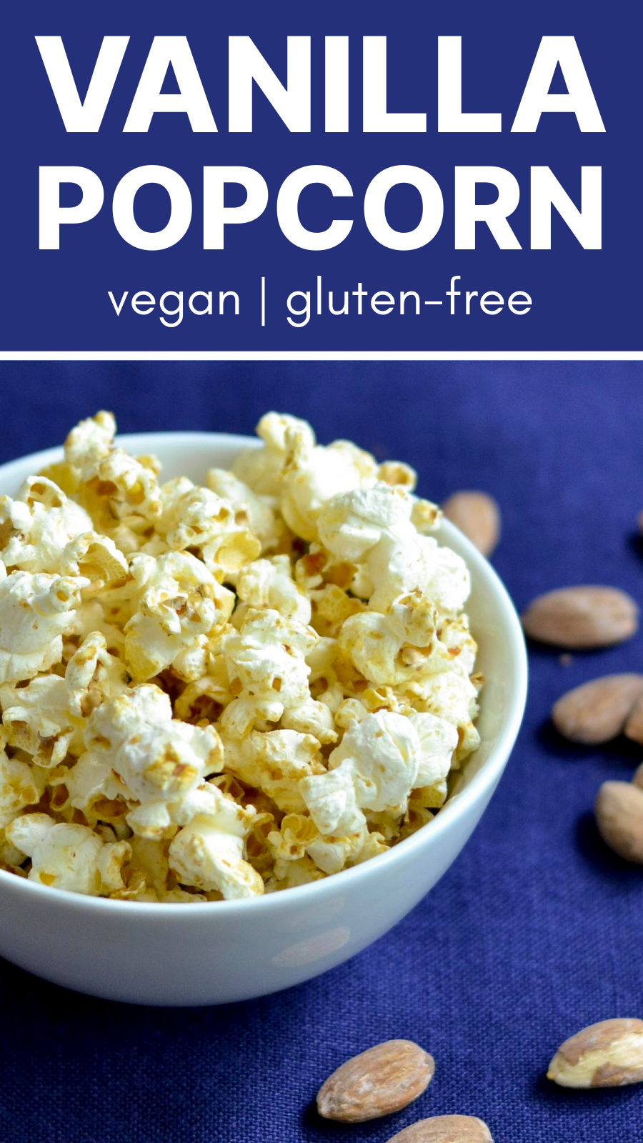 Vanilla Popcorn Healthy Snack Recipe