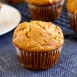 Muffin in a cupcake liner