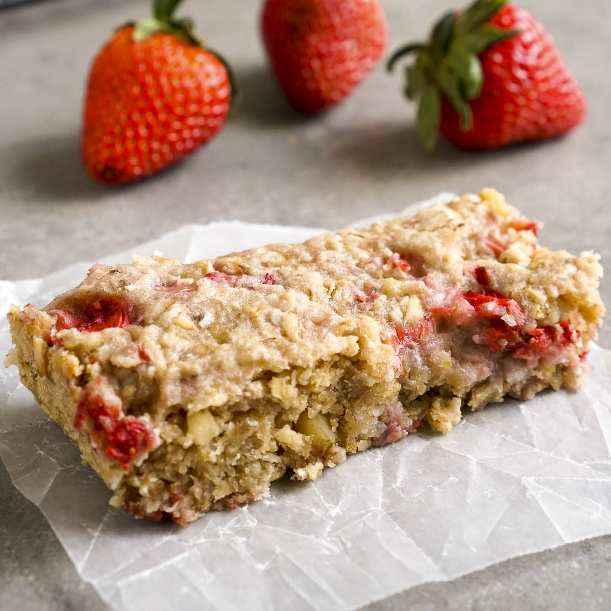 Strawberry Granola Bars